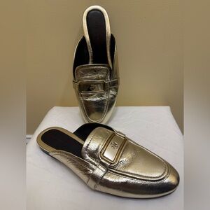 Tory Burch Gold Women's Mules